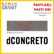 Granit Tangga 30x120 Roman Granit BGTB dConcreto Charcoal BGTB2004