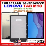ORI NGS Full Set LCD Touch Screen For LENOVO Tab M10 HD Gen 2nd TB-X306X / Gen 3rd TB-328XU with Ope