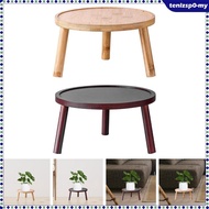 [tenlzsp0] Small Wooden Plant Stand Planter Rack Fireplace Flower Pot Holder Mini Plant Table for Po