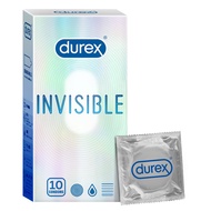 Durex Invisible Extra Thin and Extra Sensitive Condom 10s  DISCREET PACKING | Next day shipping