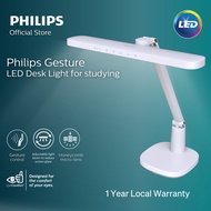 Philips LED Gesture Desk Lamp for studying | EyeComfort No Blue Light Flicker | Study Reading Light 