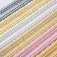 8 x 230CM Self Adhesive Foam Skirting Wainscoting 3D Waist Line 3D Wallpaper Border Wall Skirting / 
