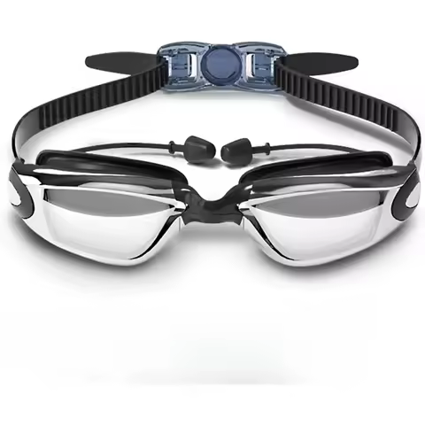 Swim Goggles Professional Swimming Goggles Anti-Fog Anti-UV No Leaking Swimming Goggles Adjustable C