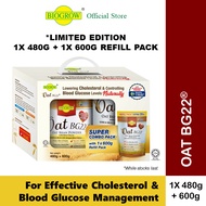 BIOGROW OAT BG22 480G + 600G REFILL PACK (EXP:07/2026)