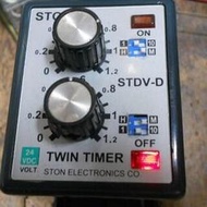 STON雙調型限時繼電器STDV-D DC24V+底座  ANLY ATDV-ND 110/220v (h1)