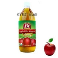 Sw Organic Unfiltered Apple Cider Vinegar 946 ml / Apple Vinegar / S Apple Vinegar; W
