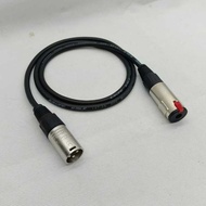 1-10Mtr Audio Cable Plus Jack Canon Xlr Male To Akai 6.5mm Female
