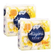 unicharm - Sofy KiYoRa 衛生護墊 花香味 72片入 x2包 (黃) (364244) (平行進口貨品) (新舊包裝隨機發送)