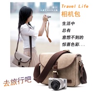 Baizhuo SLR Camera Bag R5R6 Canon 80D90D 750D 5D4 6D2 Shoulder 200D Camera Bag 800D 700D Nikon D7500