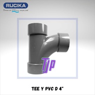TEE Y PVC D RUCIKA 4"