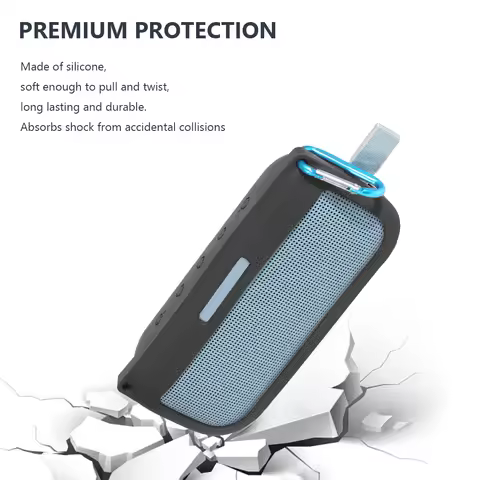Silicone Cover Case Shockproof Travel Carrying Protective Skin Washable Speaker Case for Bose SoundL