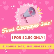 FINAL CLEARANCE SALE! - LIVE BIDDING