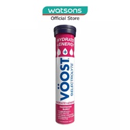 VOOST Hydrate + Energy Burst Effervescent Raspberry Tablet 12s