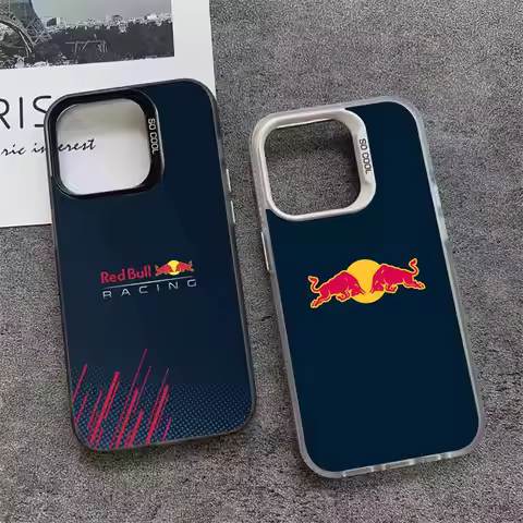 RED Energy Drink B-Bull Phone Case For IPhone 17 16 15 14 13 12 11 Pro Max Plus X XR XS Max Shockpro