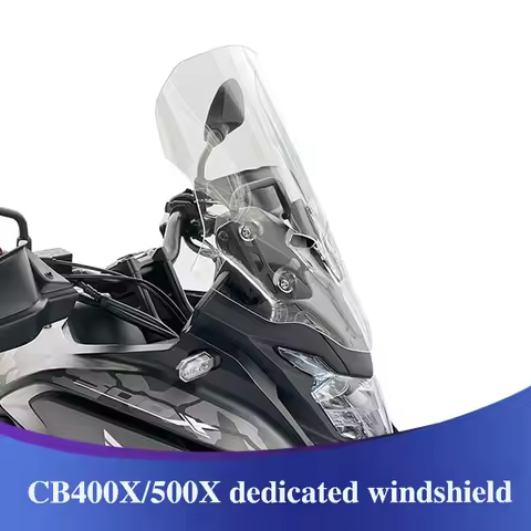 For Honda CB400X modified heightened windshield cb500X windshield accessories Honda cb400X Cb500X mo