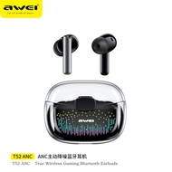 AweiT52ANC four-mic ENC active noise reduction Bluetooth headset noise reduction wireless headset