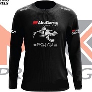 Abu Garcia fish on microfiber fishing jersey (ready stock) shirt fishing mancing shirt Shimano Daiwa Abu Garcia up  MVYB