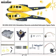 NICOLOO RC Helicopter Spare Parts, C032 UH1 RC ERA Model Airplane Accessories, Simulation Main Prope