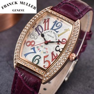 FRANCK MULLER Women Watches Creative Leather Women celet Wrist Watches Ladies Fashion Female Relogio Feminino