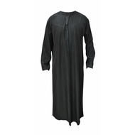 DESERT DRESS BILAL BLACK UAE STYLE ARAB DESERT DRESS JUBAH LELAKI HITAM STYLE UAE