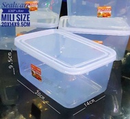 Food Box 1800ml Plastik / Kotak Makan 18L / Tempat Donat / Container / KMP 1800