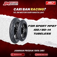 *BONUS VALVE* FDR SPORT MP 27 TIRES (100/ 80-14) TUBELESS Motorcycle Tyre
