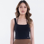 Lunar Gymwear-Iris Bra - ดีไซน์เรียบหรู บราพร้อมเสื้อในตัว ดีเทลเก๋สายสปาเก็ตตี้คล้องคอ เนื้อผ้ายืดห