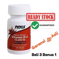 now vitamin D3 10000 iu 10000iu 120 softgels