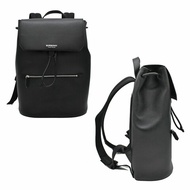 【門市全新現貨】BURBERRY Rucksack 燙印LOGO防刮牛皮掀蓋後背包(附原廠防塵袋)