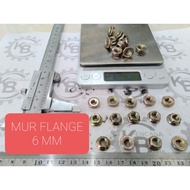 M6 CAP NUT M6 FLANGE NUT/ M6 YELLOW FLANGE NUT/