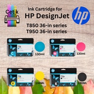 Ori HP 738/738B DesignJet T850/T950-in series Ink Cartridge 130ML (Black498P2A/Cyan498N5A/Magenta498