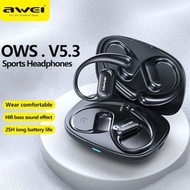 AWEI - G64 TZ8 黑色 開放式 藍牙耳機 TZ8 人體工學 HIFI無線耳機 ows藍牙耳機 無線耳機 無線藍牙耳機 超長待機續航 運動藍牙耳機 跑步耳機 運動耳機