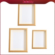 [Lohobby] Wooden Shadow Box Frame Memory Box Picture Frame Display Case Dried Flower Display Frame