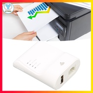 Wireless USB Print Server 10/100Mbps Adaptive 480Mbps Transmission เซิร์ฟเวอร์การพิมพ์อินเทอร์เน็ตความเร็วสูงขนาดเล็กขนาดเล็ก 100‑240V