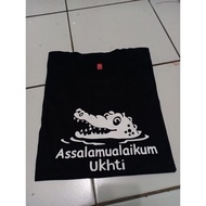 TSHIRT ASSALAMUALAIKUM UKHTI LAND CROCODILE T-SHIRT/ UKHTI CROCODILE T-SHIRT/