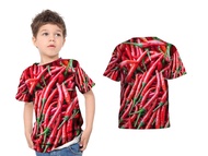 Kaos Jersey Full Print Cabe Rawit Merah
