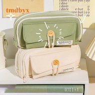 Large Capacity Pencil Bag School Pencil Cases Cute Stationery Holder Bag Zipper Pencil Pouch Student School Supplies
