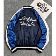 Jacket bomber embroidered 2hand 2hand bomber jacket for women