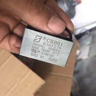 Fan capacitor 250V.AC 6.5uf 7.5uf