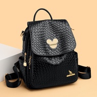 Genuine Genuine Leather Fashion Backpack Korean Version Ladies Leather Backpack Casual Bag