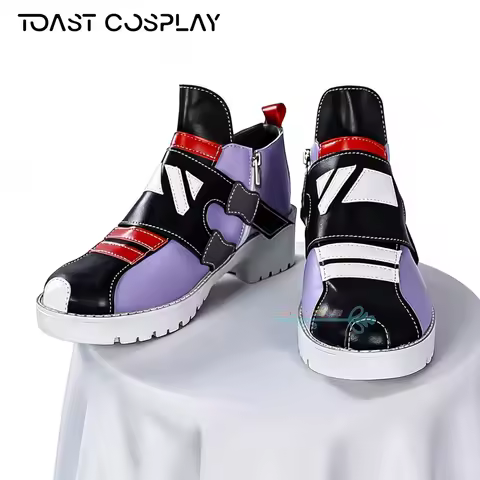 DUELIST Iso Cosplay Shoes VALORANT DUELIST Iso Shoes Halloween Carnival Anime Game Comic Role Play B