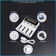 Utake 4 Slot Charging Dock For 21700 26650 32650 Reverse Insertion Protections