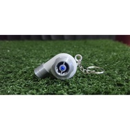 Blowable Turbo Turbine Keychain
