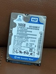 WD 2.5吋硬碟 160GB