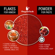 HALAL JAKIM Korean Chili Flakes/Chili Powder Gochugaru by PENGUIN TASTE 韩式辣椒粉 Red Pepper Powder