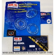 SYM 185 VF3I RKM SPROCKET SEAL RANTAI GS428OL O-RING SET/RKM SPROCKET GS428SB SET RANTAI/SPROCKET RK
