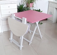 Folding table small square dining table folding table household 4 people 2 people small table folding.