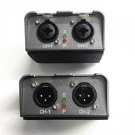 2 Way Audio Fiber Optical Extender XLR Audio Transceiver Receiver Set Balanced Audio Fiber Extender 
