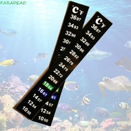 PARADEAO Thermometer Enlarge Font 1Pc Tools for Aquarium Fridge Convenient Use Temperature Measurement Stickers