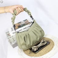 LUNA AURA Tas Selempang Jinjing Rempel Medina IW 71 Tas Kerut Mewah Elegan Tas Slempang Korea